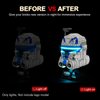 DALDED LED Lighting Kit for Lego Captain Rex Helmet 75349, LED Light Compatible with Lego 75349 Building Block Models (Not Include Lego Set)
