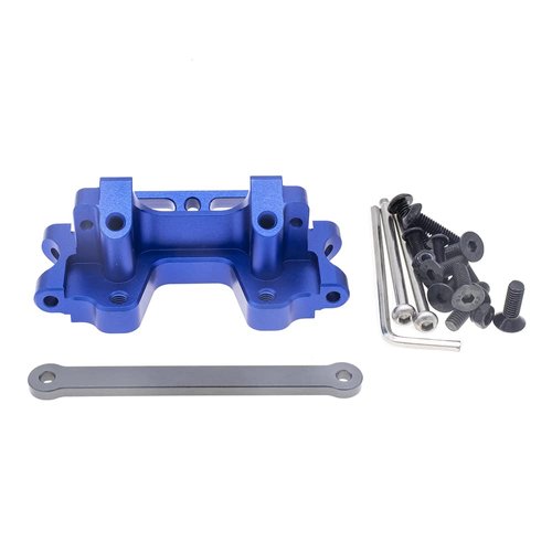 Aluminum Front Bulkhead&Tie bar for Traxxas 2WD 1/10 Slash, Stampede, Rustler, Nitro Slash-Replaces Part 2530 2532