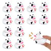 12pcs Cow Ducks, Mini Cow Rubber Ducks Novelty Funny Cow Print Duck Cowboy Duck Small Duckies Baby Bathtub Duck Toys for Baby Shower Party Favors Decoration Swimming Pool Supplies