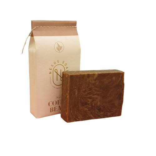 Nesos extra virgin olive oil soap - Coffee beans