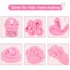 Scented Slime Kit with 9 Pack Butter Slimes, Solid Color Slime Watermelon Coffee Bunny,Super Soft and Non-Sticky, Stress Relief Toy Party Favors Birthday Gifts for Girls and Boys 6 7 8 9 10 11 12