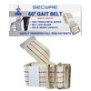 Secure Gait Belt for Seniors 60” - Quick Release Metal Buckle - Transfer Walking Gate Lift Assist Elderly PT Physical Therapy