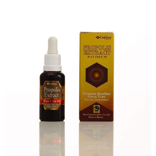 Uniflora Brazilian Green Bee Propolis Liquid Extract – Wax-Free 85% – 30ml
