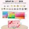 Redtwo 15000 Pcs Clay Beads Bracelet Making Kit, 3 Boxes 72 Colors Friendship Bracelet Kit Flat Polymer Heishi Beads for Jewelry Making, Crafts Gift for Girls Ages 6-12
