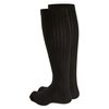 Truform Compression Socks, 8-15 mmHg, Men's Dress Socks, Knee High Over Calf Length, Brown, Small