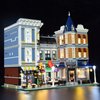 LightGo LED Lighting Kit Designed for Lego 10255 Assembly Square Building Set - Not Include Model (Classic Version)