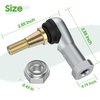 10L0L Ball Joint Tie Rod End Kit for EZGO TXT 2001-up Electric & Gas Golf Cart, OEM# 70902-G01 70902-G02, Set of 2 (Driver & Passenger Side)