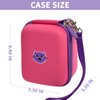 Case for Bitzee Interactive Toy Digital Pet and Case, Hard Carrying Holder for Virtual Electronic Pets React to Touch, Protective Container for AA Batteries and Other Accessories (Box Only)-Pink