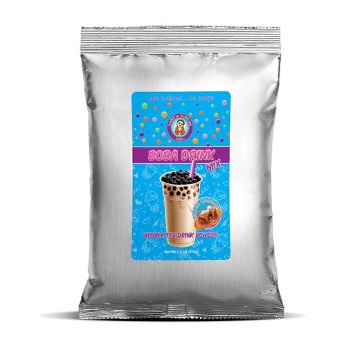 SALTED CARAMEL FRAP Boba/Bubble Tea Drink Mix Powder By Buddha Bubbles Boba (2.2 Pounds / 1 Kg)