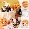 8 Pieces Plush Pets 5 Inch Stuffed Animals Bulk Assorted Cute Stuffed Pet Animal Plush Toys Small Plush Animals for Halloween Kid Classroom School Pet Party Favors Supplies Decoration (Lying Cat)