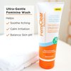 FemiClear® Restoratives Ultra-Gentle Feminine Wash, Made with Lysine & Lemon Balm, Natural Ingredients, Feminine Hygiene Products, Essentials for Vaginal Health (6FL oz)