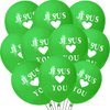 Jesus Loves You Balloon Christian Religious Jesus Balloon for Sunday School Supplies He Is Risen Easter Party Favors
