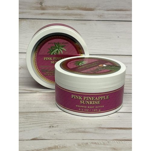 2 Pink Pineapple Sunrise Whipped Body Butter bath body