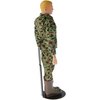 Plymor DSP-5175B Black Adjustable Doll Stand, fits 10, 11, and 12 inch Dolls or Action Figures, Waist is 1.75 to 2.25 inches Wide, 5 to 6 inches Around