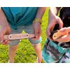 Custom Kids Pocket Knife Wooden Pretend Toy, Personalized Engraved Folding Fake Knives with Name for Safe Play, Gifts for Dad, Child, Boy, Girl, 4x1x1 AVTRBoutique