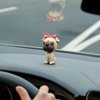 IBWell Bobbleheads Dog for Car Vehicle Automobile Decor,Cute Car Dashboard Bobble Head Boston Terrier Decoration (Pug)