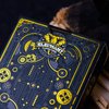 Cyberpunk Gold Playing Cards, Cardistry Decks, White Deck of Playing Cards for Kids & Adults, Cool Playing Cards with Card Game e-Book, Unique Playing Cards for Poker, Cyberpunk Cards