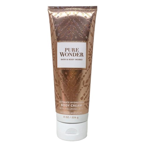 Bath & Body Works Pure Wonder 2 Piece Set - Shower Gel and Body Cream with a Himalayan Salts Springs Sample Soap