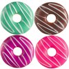 Donut Squishies Party Supplies - (Pack of 12) 3 Inch Slow Rising Squishy Toy Donuts for Kids, Squeeze Ball and Stress Relief Donuts for Decorations and Themed Birthday Party Favors