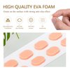 Soft Foam Nose Pads Self Adhesive Non-Slip Eyeglass Nose Pads, Thin Nosepads for Eyeglasses Sunglasses Glasses,48 Pairs,1 MM Black and Nude 3 Types Combination Black
