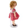 Plymor DSP-60W White Adjustable Doll Stand, fits 10, 11, 12, 13, and 14 inch Dolls or Action Figures, Waist is 2 to 2.5 inches wide, 5.5 to 7 inches around, Pack of 3