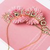 CIEHER 50th Birthday Crown & 50 and Fabulous Birthday Sash, 50th Birthday Tiara for Girls, 50th Birthday Sash 50th Birthday Decorations for Women, 50th Birthday Gifts - Gold