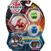 Bakugan Starter Pack 3-Pack, Pyrus Trunkaious, Collectible Action Figures, for Ages 6 and up