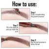 Eyebrow Pencil 4 Tip Microblading Eyebrow Pen, Waterproof Eyebrow Pencil, Smudge-Proof Brow Pencil, Long-lasting Natural Eye Brow Pencils for Women, Last All-Day (Reddish Brown)