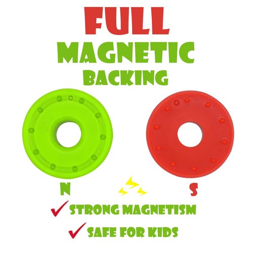 CHILHOLYD Learning Toys Math Toy Montessori Preschool Learning Educational Counting Game Numbers and Symbols Math Skills Colorful Fridge Kindergarden Educational Tools Math Blocks Great Gift for Kids