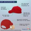 Speedy Pros Soft Baseball Cap Pi Number 3.14 Embroidery Symbols Symbol Twill Cotton Dad Hats for Men & Women Red Design Only