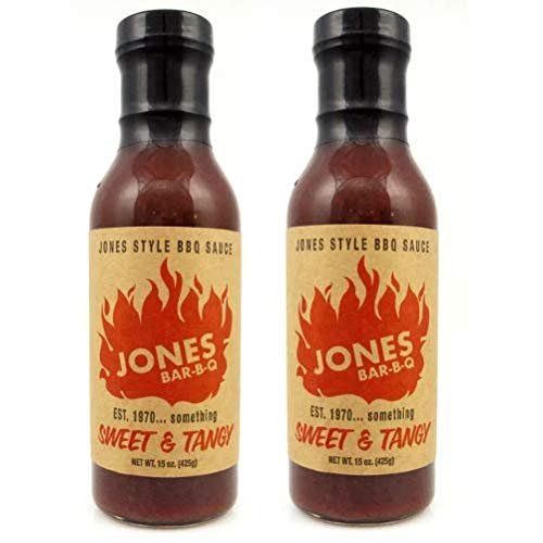 JONES BAR-B-Q - Original Sweet & Tangy BBQ Sauce - 2 Pack