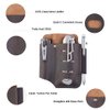 VIPERADE PJ15 Multitool Sheath for Belt, EDC Leather Sheath, Leather Flashlight Holster, EDC Belt Organizer, Leather EDC Pocket Organizer with Key Holder, Flashlight Sheath