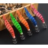 Glow Squid Jigs Saltwater Fishing Lures 10pcs Shrimp Prawn Lures Luminous for Cuttlefish Octopus Fishing Lures Kit