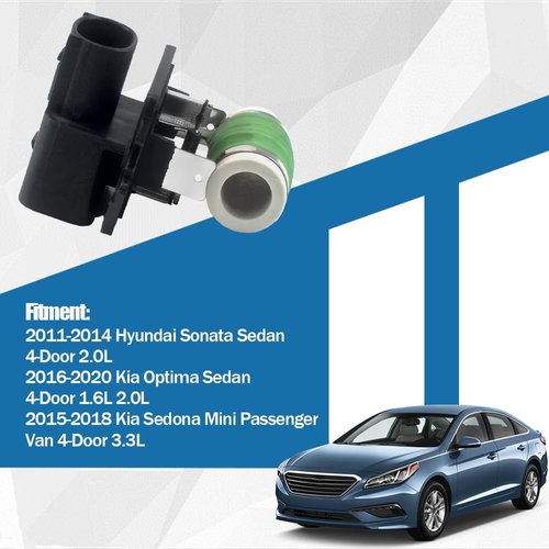 Cooling Fan Resistor 25385-C1600 25385-2T600 Fits for 2011-2020 Hyundai Kia Models