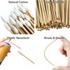 Garrelett 1000 ct Gun Cleaning Swabs - 6-Inch Cotton Swabs with Pointed Tips for Versatile and Effective Cleaning of Guns, Jewelry, and More, Made with Original Cotton and Natural Wood