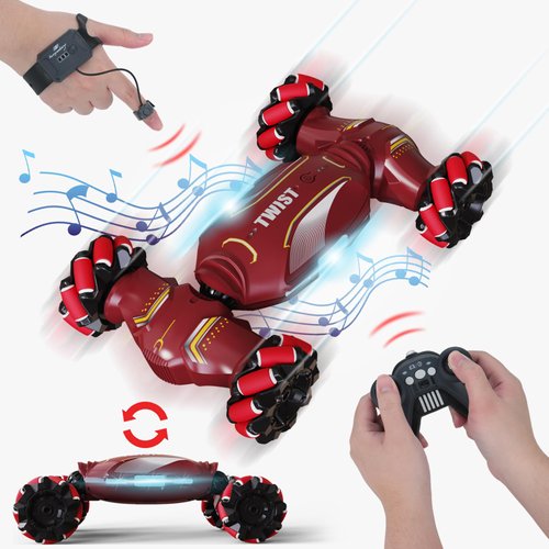 Gesture Sensing RC Stunt Car Toys for 6-12 Year Boys Girls - Ideas Birthday Gifts for Kids, Drift...