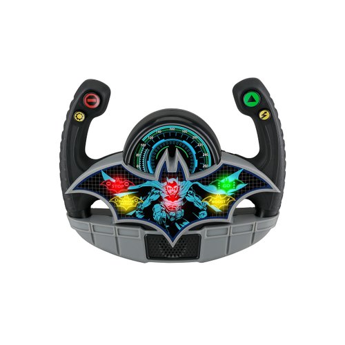 eKids Batman Batmobile Toy Steering Wheel for Kids, Toddler Toy with Sound Effects for Fans of Batman Toys for Boys