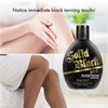 Millennium Tanning Solid Black Special Reserve 200X, Tanning Lotion w/Tattoo Protector, 13.5 Ounces