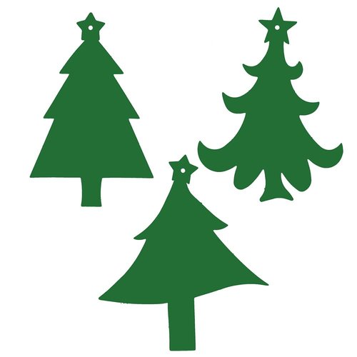 Craft County Magic Color Scratch Christmas Ornament | 7 Different Types | Easy & Fun Homemade Holiday Themed Art | Paper Hanging Supplies