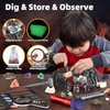 Woumserta Volcano Dig Kit - 10 Rocks Excavation Kit, Gemstone Rocks for Kids, Fossil Volcano Toys Dig Kits for Rocks Collection, Volcano Toys for Boys Girls and up Year Old Birthday Gifts