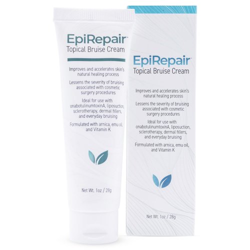 EpiRepair Premium Bruise Cream - Formulated with Clinically Proven Arnica Oil & Vitamin K to Help Lessen & Remove Bruises in Cosmetic Surgery Procedures - Enhanced with Emu Oil, Vitamin E & Green Tea