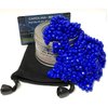 700 PCS Blue Crags Ferrite Putty for Adults Ferrite Stones, Satisfying Fun Fidget Office Desk Toy, Blue Color Beads with Separator Card, Storage Bag & a tin Box, 350gr
