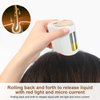 2 in 1 Electric Hair Oil Applicator,Scalp MassagerScalp Applicator Brush, Hair Oiling Applicator for Hair Growth Fluid Essential Oil Serum Treatment Medicine