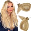 MioYio Microlink Hair Extensions Human Hair #18613 Blonde ，Micro link Hair Extensions Human Hair， Microlink Hair Extensions, Microlink Extensions ，Microlink Extensions Human 20inch 30g/pack