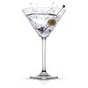 JoyJolt Olivia Crystal Martini Glasses - Premium Glassware Set Made in Europe - 9.2 oz Tall Martini Glasses - Elegant Cocktail Glasses - Set of 2 Martini Glass for Drinks such as Martini or Manhattan