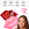 20PCS Collagen Lip Masks,Lip Care Lip Pads Great for Moisturizing,Nourishing & Firms Lip,Lip Sleeping Mask for Plumping Your Lips. (YUEHAO Lip Mask Red) (YUEHAO lip mask pink 125)