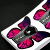 KADS 100pcs in 1 Roll Big Size Butterfly-shape Self Adhesive Gel Nail Extension Nail Forms for Acrylic Nails Tips