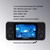 RG351P Retro Handheld Game Console Open Source Linux System 3.5 inch IPS 320*480 Screen RK3326 1.5GHz 3500mAh Battery 2500 Classic Games Support PSP/N64 Game Gift Portable Player (RG351P-Black)