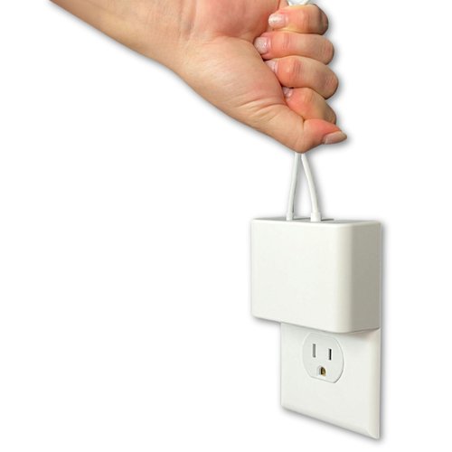 Permaplug Charger Lock: Anti-Theft & Tug-Proof Phone Charger Lock System for Apple iPhone 14/13/12/11/ X/MAX/XR/ 8/6/7/ XS, iPad, iPod Touch (Lightning, 10FT Cable)