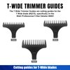 Audoc 2PCS #2215 T Wide Adjustable Trimmer Blades for Whal 5 Star Series Detailer (8081) and Cordless Detailer LI (8171) Hair Clippers Blades-Model 2215
